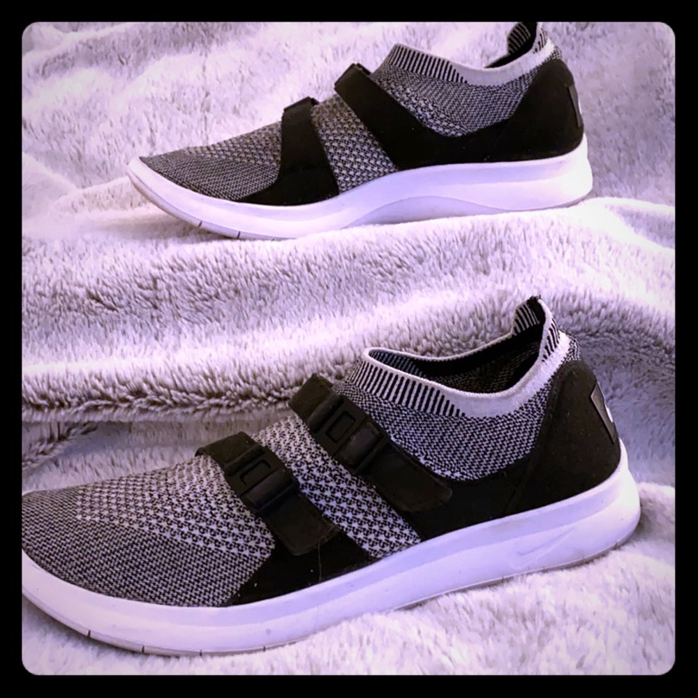 Nike Air Flyknit with adjustable straps